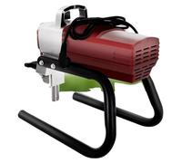 Pulvérisateur de peinture sans air, 1800 watts, 1,8 l/min, longueur de tuyau 10 m, largeur de pulvérisation 25 cm, CE