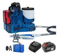 Pulvérisateur de peinture sans air, 500 W, capacité de 1,2 L, réglage à 6 vitesses, pulvérisateur haute pression pour peinture murale
