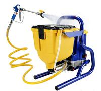 Pulvérisateur de peinture sans air 850 W, pulvérisateur à trémie haute efficacité pour rénovation de la maison, compatible multi-revêtements, design compact pour les espaces restreints