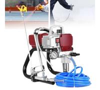 Pulvérisateur de peinture sans air pour dispersion et peintures au latex, pistolet pulvérisateur professionnel haute pression avec manomètre, pression de pulvérisation réglable pour murs