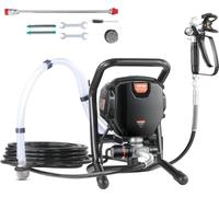 Pulvérisateur de peinture sans air sur pied, pulvérisateur électrique sans air haute efficacité 750 W 3000 PSI, effet de peinture fin et uniforme, pulvérisateurs de peinture portatifs pour l'intérieur