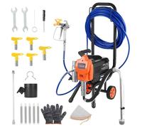 Pulvérisateur de Peinture sans Air sur Pied-VEVOR-Système de Pulvérisation de Peinture-1500 W-3300 PSI