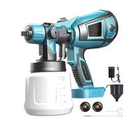 Pulvérisateur de peinture sans fil compatible avec les batteries Makita 18 V (batterie non fournie), 3 modes de pulvérisation