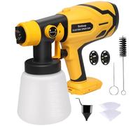 Pulvérisateur de peinture sans fil pour batterie DEWALT 20 V (batterie non incluse) - Pulvérisateur de peinture sans fil pour intérieur et extérieur - Pulvérisateur de teinture pour clôture, meubles