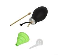 Pulvérisateur de poussière en caoutchouc transparent pour ampoule
