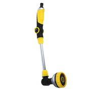 Pulvérisateur de Tuyau D'arrosage Réglable en Abs, Léger, Jaune | Arrosage Uniforme, Usage Jardinage Fleurs et Légumes, Conception Multifonction, Besoin Ajustable