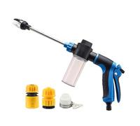 Pulvérisateur de voiture, nettoyage de buse réglable, tuyau d'eau télescopique haute pression avec plusieurs connexions, canon à mousse, détails automatiques, revêtement de roue, outil de lavage de