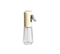 Pulvérisateur d'huile 280ml Verre strié Gâchette chromée Beige