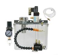 Pulvérisateur d'huile 3 L - Dispositif de lubrification CNC - Régulateur de pression en métal PVC - Buse flexible - Débit réglable pour tour, fraisage, gravure, atelier industriel (220 V)