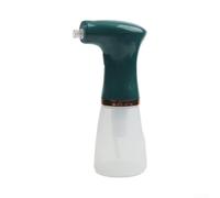 Pulvérisateur d'huile électrique avec Turbo Boost pour cuisine - Distributeur d'huile de charge de type C Bouteille en verre de rechange Airfryer Grillen Cuisson 22 cm Blanc (vert)