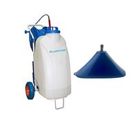 Pulvérisateur électrique 45L sur Batterie Rechargeable avec sa Cloche de pulvérisation - Autonomie 6H - Enrouleur 30m intégré - Jet Puissant Jusqu’à 10m pour pulvérisation précise - Gladiator 2
