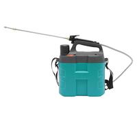 Pulvérisateur électrique à batterie - DY8-L 8 l - Rechargeable via USB - Bandoulière réglable - Chargeur 100–240 V - Plastique PP - Bleu