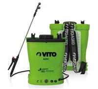 Pulvérisateur Electrique à Batterie Lithium 12V/8AH 16L 6 bars Chargeur Végetaux jardin toitures VITO