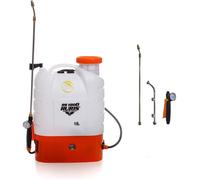 Pulverisateur Électrique a Dos RURIS RS 1800 18L - Batterie 12V 8Ah, Lance Télescopique Métal, Autonomie 4h, Harnais Ergonomique
