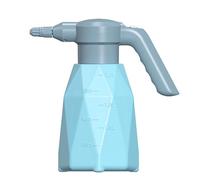 Pulvérisateur électrique de 2 L, rechargeable par USB, portable, avec tête d'arrosage universelle, pulvérisateur électrique de jardin à piles, portable pour un usage domestique, désinfectant - Bleu