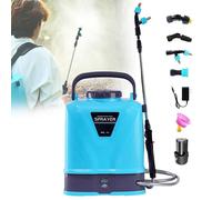 Pulvérisateur électrique dorsal 10 L rechargeable 12V/2000mAh - 5 buses - lance télescopique 34-63 cm - Avec filtre - pulvérisateur