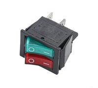 Pulvérisateur électrique interrupteur d'alimentation simple et double configuration avec options de cordon pour outils de jardin noir ou rouge 2,5 x 3 cm (C)