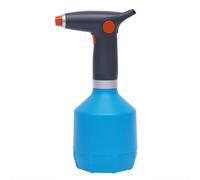 Pulvérisateur électrique pour jardin - Pulvérisateur à pression 1000 ml - Batterie 2000 mAh - Rechargeable par USB - Sans fil - Léger - Matériaux HDPE/ABS/cuivre - Bleu