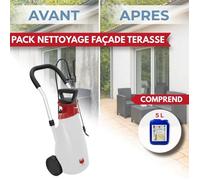 Pulvérisateur électrique ROLLER SPRAYER + Nettoyant Extérieures 10 L