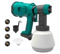 Pulvérisateur électrique sans fil, 18V, avec contrôle de débit réglable, design portable, compatible avec la batterie 18V PBA, idéal pour les projets de bricolage