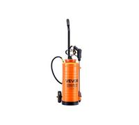 VEVOR Pulvérisateur Acier Inoxydable Industriel à Roulettes, Capacité Env. 13,2 L, Pompe Manuelle, 25-60 PSI, avec Lance 52 cm, Tuyau 1,2 m et 3 m, 2 Buses Laiton, pour Chantier Construction, Jardin