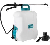 Pulvérisateur Evika DJ160, 16 litres, 10,8V, batterie Lithium, sans fil, dorsal