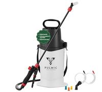 Pulvérisateur Industriel 5L PULMIC 7 Hydra - Pulvérisateur à Pression Préalable avec Mousse et Spray, Buses Interchangeables, Usage Professionnel Nettoyage et Jardin