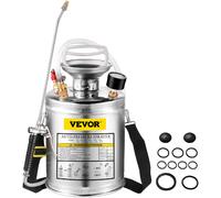 Pulvérisateur inox 4L, brumisateur jardin, plantes, nettoyage sol