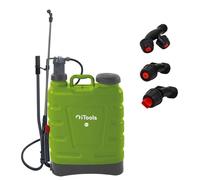 Pulvérisateur manuel 16 Litres Pompe manuelle haute pression 5.5 bar Jardin, toiture, potager 3 Buses réglables
