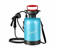 Pulvérisateur Manuel avec Buse Réglable, 6 litres, Bleu | Conception Portable et Compacte, Pulvérisateur avec Sangle Transport, Précis, pour Jardin, Jardiniers