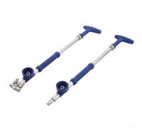 Pulvérisateur manuel avec deux modes de brume et de flux pour bouteilles de 1,25 l avec tige réglable en acier inoxydable de 36 cm à 56 cm pour arrosage du jardin (double tête)