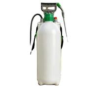 Pulvérisateur manuel pour jardin, capacité de 8 litres, tuyau de 52 cm, tuyau flexible de 132 cm, design à dos, valve de sécurité intégrée