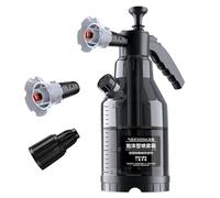 Pulvérisateur moussant à pompe à pression manuelle, pulvérisateur de mousse de neige de 2 L - Bouteille de mousse manuelle pour lavage de voiture - Pulvérisateur de savon pour pelouse et jardin,