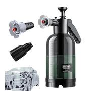 Pulvérisateur moussant à pompe à pression manuelle, pulvérisateur de mousse de neige de 2 L - Bouteille de mousse manuelle pour lavage de voiture - Pulvérisateur de savon pour pelouse et jardin,