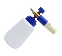 Pulvérisateur Mousse Auto 1L Laiton Résistant Durabilité(Blue 1L) | Alliage aluminium premium, cœur en laiton, résistant usure, déformation nulle, usage intensif