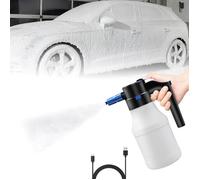 Pulvérisateur mousse électrique 1500 ml - Nettoyage voiture 75° - Recharge USB - Maison jardin Lumiryn