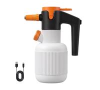 Pulvérisateur Mousse Électrique à Mousse Auto Rechargeable USB, 30cm | Plastique Épais Résistant, Buse Réglable, Valve de Décompression, pour Lavage Voiture, Nettoyage Maison & Arrosage Jardin