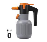 Pulvérisateur Mousse Électrique à Mousse Auto Rechargeable USB, 30cm | Plastique Épais Résistant, Buse Réglable, Valve de Décompression, pour Lavage Voiture, Nettoyage Maison & Arrosage Jardin
