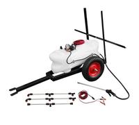 Pulvérisateur de 100 litres, pulvérisateur à pression, pulvérisateur tracté 12 V, pulvérisateur pour plantes, désherbant, herbicide, engrais, engrais en solution, réservoir de pulvérisation 9 bars, en