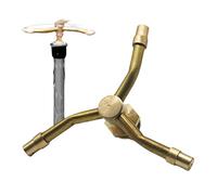 Pulvérisateur rotatif automatique - Buse d'eau à bras 3/4 pour l'irrigation - Rotation à 360 degrés - Buse d'arrosage automatique pour jardin - pour arroser les parterres de fleurs, ferme en plein air