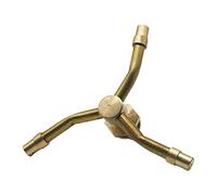 Pulvérisateur rotatif automatique - d'irrigation de pelouse en cuivre | d'irrigation de rotation à 360 degrés | tête d'irrigation | buse de pulvérisation tourbillon | tête de pulvérisation