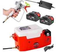 Pulvérisateur sans air 1,7 L, pulvérisateur peinture portatif tuyau 1,5 m