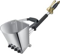 Pulvérisateurs de peinture et d'enduit - Pistolet à haute pression - Trémie pour ciment, plâtre, mortier - Pour la rénovation - Rouge