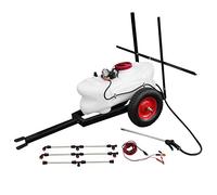 Pulvéristeur pour Quad VTT 60L avec Remorque Maxblast 12V Buses de Flèche Pulvérisation et Accessoires Fertilisants Pesticides Agriculture
