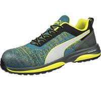PUMA Charge Green Low 644520642000045 antistatique (ESD) Chaussures basses de sécurité S1P Pointure (EU): 45 gris, vert, jaune