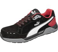 Chaussures de sécurité Puma Airtwist Black/Red Low conformes à la norme EN ISO 20345:2011 S3 ESD HRO SRC noir Taille 42