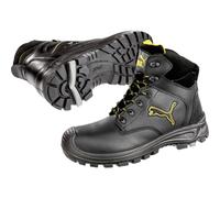 Puma Chaussures de sécurité Borneo Black Mid S3 Ci Hi HRO SRC noir Taille 43