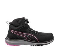 Bottes de sécurité Puma Femme Motion Aspire Disc mid S3S rose, conforme à la norme EN ISO 20345:2022 S3S ESD HRO SR taille 37