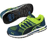 PUMA Elevate Knit Green Low 643170-43 Chaussures de sécurité S1P Pointure (EU): 43 vert, jaune 1 pc(s)