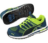PUMA Elevate Knit Green Low 643170-46 Chaussures de sécurité S1P Pointure (EU): 46 vert, jaune 1 pc(s)